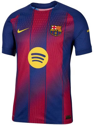 Barcelona home jersey adult first soccer uniform men's kit 2025-2026